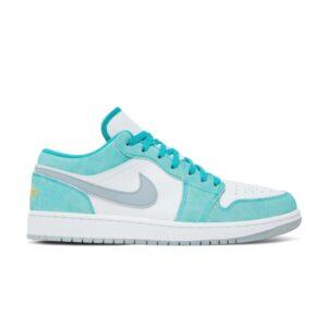 Air Jordan 1 Low New Emerald Baskets Noir DN3705 301
