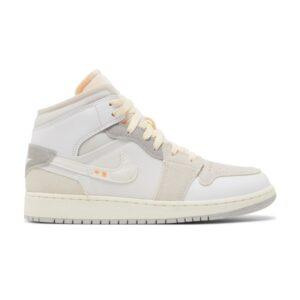 Air Jordan 1 Mid SE Craft GS à l'envers DQ3726 100