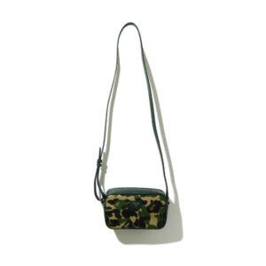 BAPE ABC Camo Sac à bandoulière Vert Vert 491718