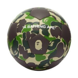 BAPE ABC Camo Ballon De Football Vert Vert 491731