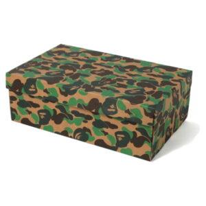 BAPE ABC Camo Boîte de rangement Vert Vert 491749