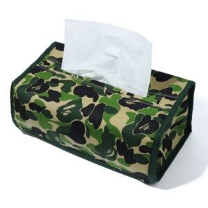 BAPE ABC Camo Tissue Cover Vert Noir 491801