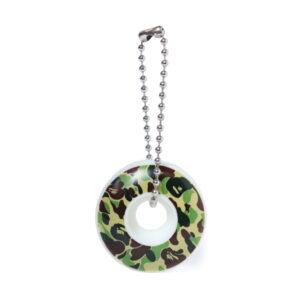 Porte-clés BAPE ABC Camo Wheel Porte-clés Vert Vert 491853