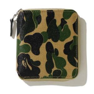 Portefeuille BAPE ABC Canvas (M) Portefeuille Vert Rouge 491857