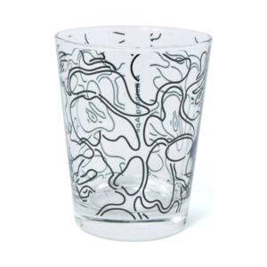 Verre en verre BAPE ABC Neon, verres transparents transparents 492611