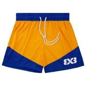 Short de sport Ehot 3×3 Colorblock Orange-Bleu Short Vert 489198
