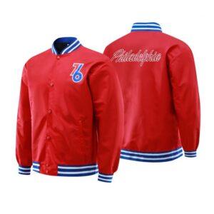 Bomber Ehot 76ers Bomber rouge 493337