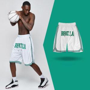 Short de basket Ehot Beat LA short blanc 491571