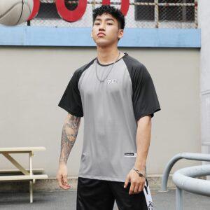 Ehot Believe T-shirt gris-noir 492467
