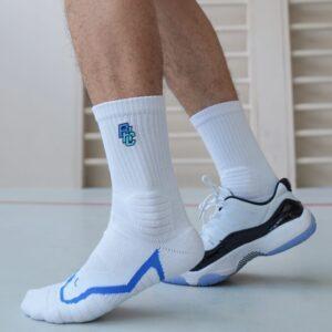 Chaussettes de sport Ehot Breakice White Crew Socks Violet 501707