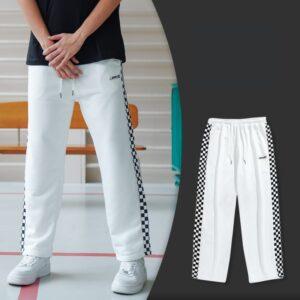 Pantalon de survêtement Ehot Checkers Pantalon blanc 494370