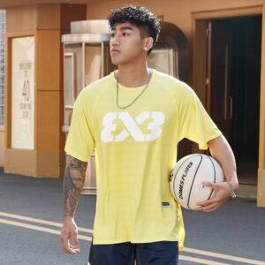 T-shirt jaune avec logo Ehot FIBA 492428