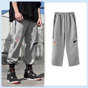Pantalon de basket Ehot Flash Light Buttons Pantalon Noir 501501