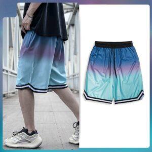 Short de basket Ehot dégradé violet-bleu short 492081