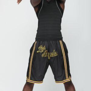Ehot Short noir des Lakers de Los Angeles 491950