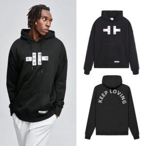 Ehot Loving Sweat à capuche noir 493212