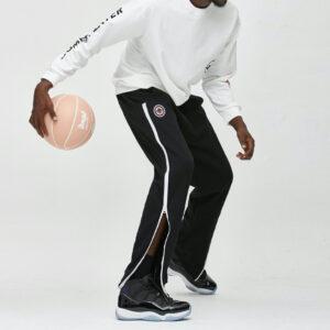 Pantalon de basket-ball Ehot Planet Zip Black Pants Noir 501149