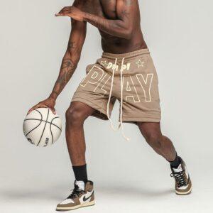 Short de basket Ehot Play short marron 490789