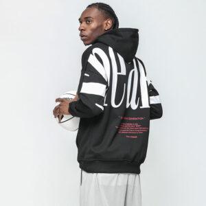 Ehot Sneaker Sweat à capuche noir 493247