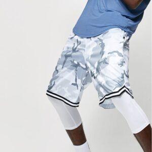 Short camouflage bleu à rayures Ehot 492063