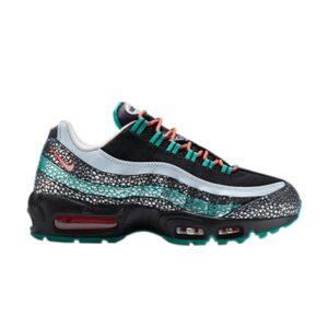 Nike Air Max 95 Deluxe Kabutomushi Safari Baskets Bleu 728475 001