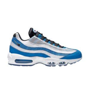Nike Air Max 95 Essential Blanc Royal Orange 749766 409