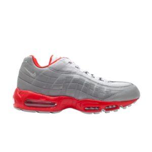 Nike Air Max 95 Mtllc Slvr-Sprt Rd Baskets Blanc 609048 029
