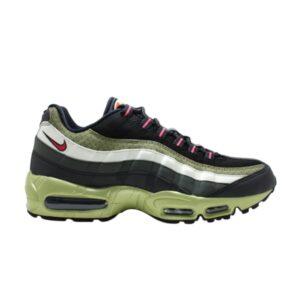 Nike Air Max 95 Premium Flamingo Blanc Pilgrim Noir 313071 081