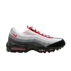 Nike Air Max 95 Blanc Sport Rouge Gris 2009 Noir 609048 165