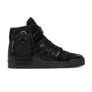 Baskets Prada x adidas Forum High Core Noir GY7040
