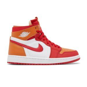 Femme Air Jordan 1 Zoom Air Comfort Fire Rouge Curry Chaud CT0979 603