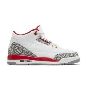Air Jordan 3 Retro GS Cardinal Rouge 398614 126