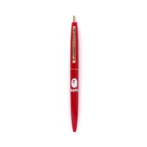 Stylo à bille BAPE Ape Head Ball Point Pen Rouge Rouge 516286