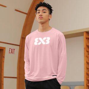 T-shirt Ehot 3X3 League Rose Manches Longues 512811