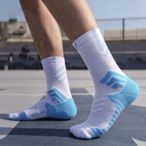 Chaussettes de sport Ehot Arrow  Blue Quarter Socks 504106