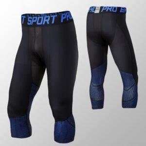 Collants genoux noirs en maille bleue Ehot rose 516313