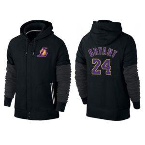Ehot Bryant Lakers Sweat à capuche noir 515003