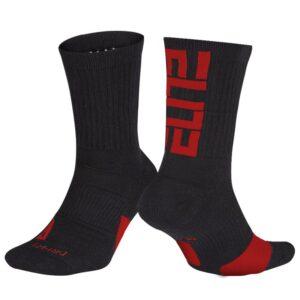 Chaussettes de sport Ehot Elite Noir-Rouge Quarter Chaussettes Noir 508858