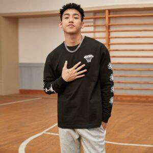 Sweat Ehot Fleur Sweat Noir 514860