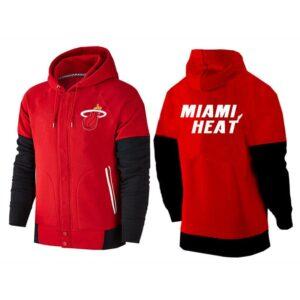 Sweat à capuche rouge avec logo Ehot Heat 515024