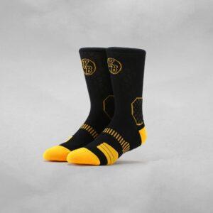 Chaussettes de sport Ehot Kobe Black Quarter Socks 505267