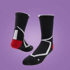 Chaussettes de sport Ehot Mamba Black Quarter Socks 503005