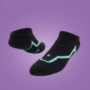 Chaussettes de sport Ehot Mamba Chaussettes courtes noires 503011