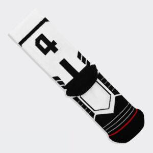 Chaussettes de sport Ehot Number 4 Crew Sock Gris 508834