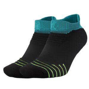 Chaussettes de sport Ehot Professional Chaussettes basses noires-vertes 509755