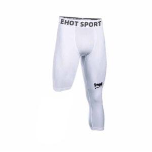 Ehot Collant côté gauche blanc pour une jambe Noir 516402