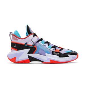 Jordan Why Not Zer0.5 Baskets pour enfants Teinte améthyste/Noir/Bleu chlore/Cramoisi brillant DC3637 500