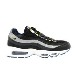 Nike Air Max 95 Noir Midnight Navy Chrome Jaune Blanc 306251 041