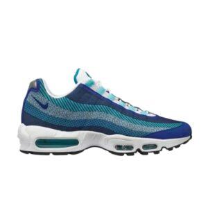 Nike Air Max 95 JCRD Game Royal Baskets Blanc 644793 400