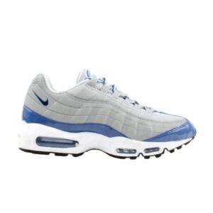 Nike Air Max 95 Premium Métallique Argent Noir Varsity Royal Noir 313071 001